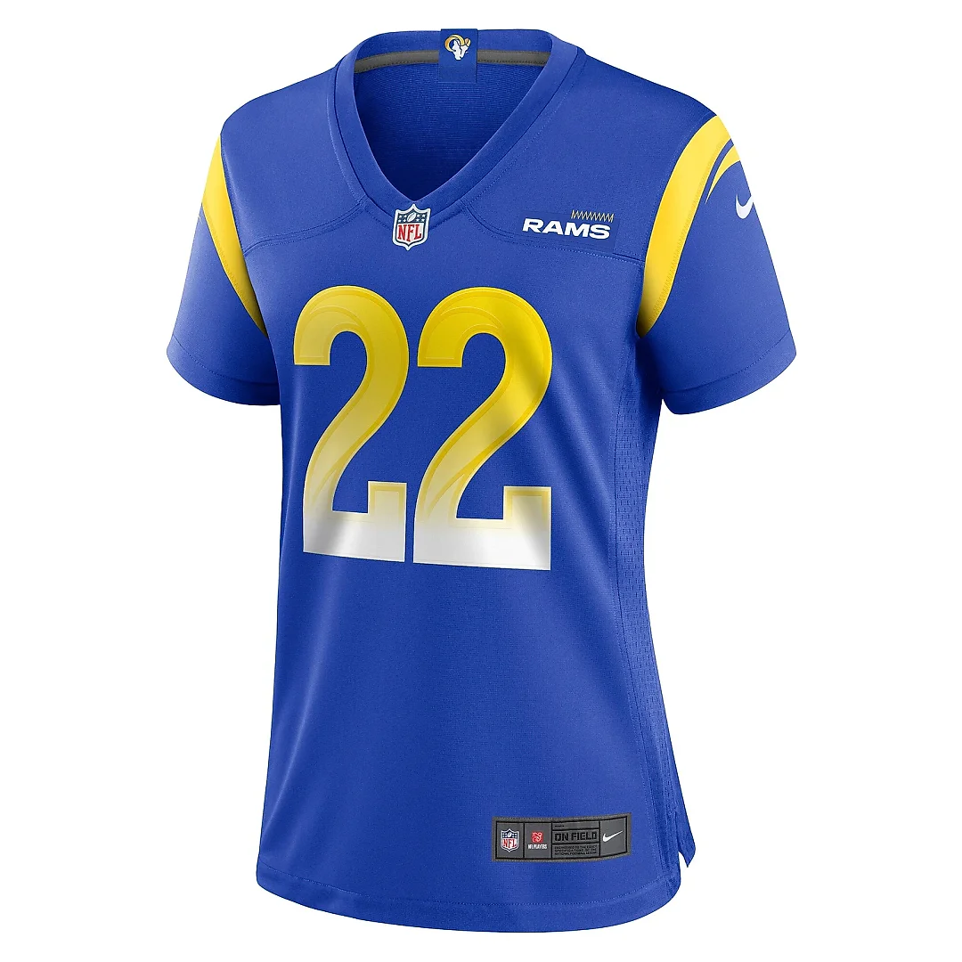 Zennovawear Women's Los Angeles Rams Shaun Jolly Royal Home Game Jersey