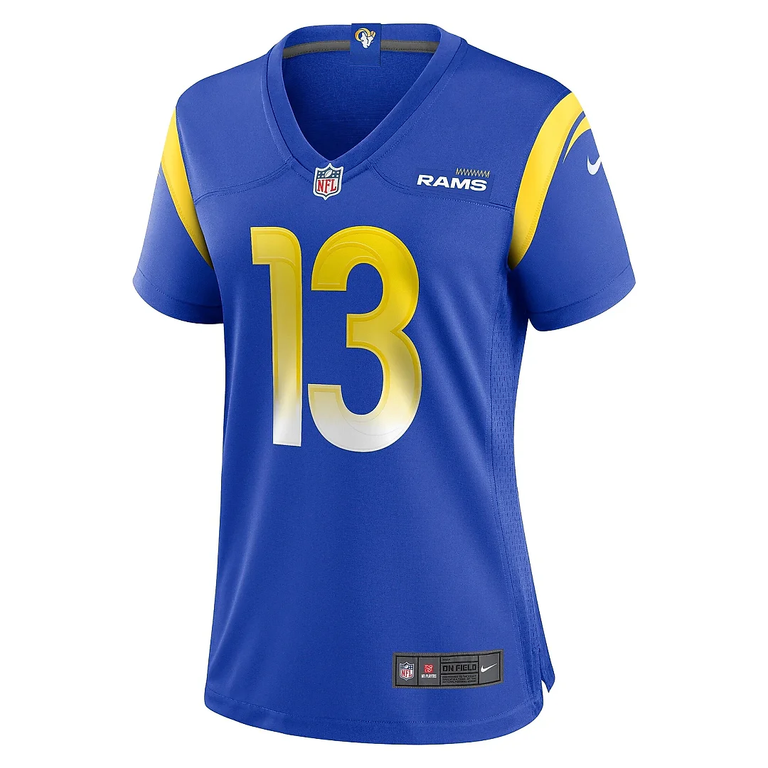 Zennovawear Women's Los Angeles Rams Stetson Bennett Royal Team Game Jersey