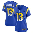 Zennovawear Women's Los Angeles Rams Stetson Bennett Royal Team Game Jersey