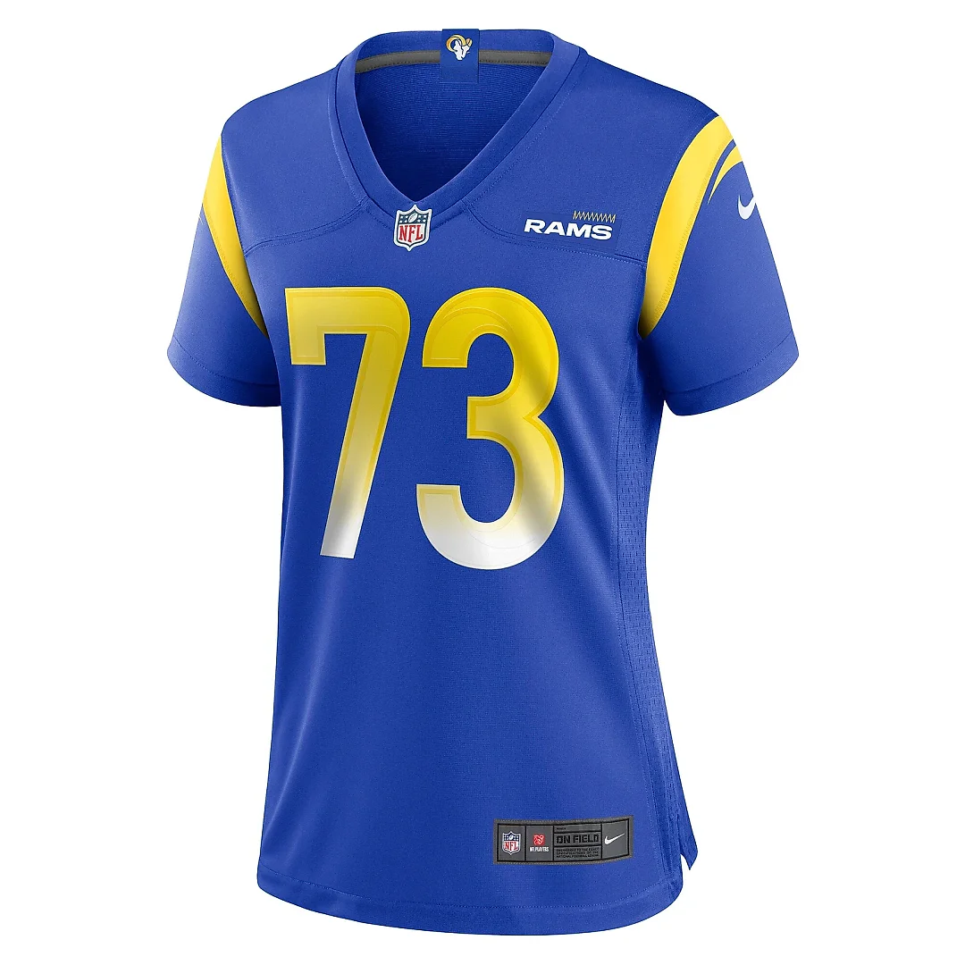 Zennovawear Women's Los Angeles Rams Steve Avila Royal Home Game Jersey