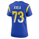 Zennovawear Women's Los Angeles Rams Steve Avila Royal Home Game Jersey