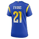 Zennovawear Women's Los Angeles Rams Zach Evans Royal Home Game Jersey