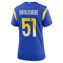 Zennovawear Women's Los Angeles Rams Zach VanValkenburg Royal Team Game Jersey