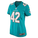 Zennovawear Women's Miami Dolphins Alexander Johnson Aqua Game Jersey