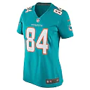 Zennovawear Women's Miami Dolphins Anthony Schwartz Aqua Team Game Jersey