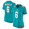 Zennovawear Women's Miami Dolphins Anthony Walker Jr. Aqua Game Jersey