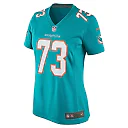 Zennovawear Women's Miami Dolphins Austin Jackson Aqua Game Jersey