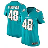 Zennovawear Women's Miami Dolphins Blake Ferguson Aqua Game Jersey