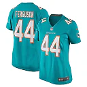 Zennovawear Women's Miami Dolphins Blake Ferguson Aqua Game Player Jersey