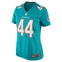 Zennovawear Women's Miami Dolphins Blake Ferguson Aqua Game Player Jersey