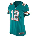 Zennovawear Women's Miami Dolphins Bob Griese Aqua Retired Player Jersey