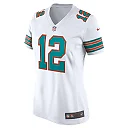 Zennovawear Women's Miami Dolphins Bob Griese White Retired Player Jersey