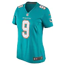 Zennovawear Women's Miami Dolphins Calvin Jackson Aqua Home Game Player Jersey