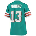 Zennovawear Women's Miami Dolphins Dan Marino Mitchell & Ness Aqua 1984 Legacy Jersey
