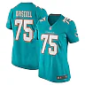 Zennovawear Women's Miami Dolphins Jack Driscoll Aqua Team Game Jersey