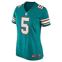 Zennovawear Women's Miami Dolphins Jalen Ramsey Aqua Alternate Game Jersey