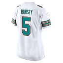 Zennovawear Women's Miami Dolphins Jalen Ramsey White Alternate Game Jersey