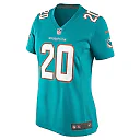 Zennovawear Women's Miami Dolphins Jordyn Brooks Aqua Game Jersey