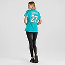 Zennovawear Women's Miami Dolphins Keion Crossen Aqua Game Player Jersey
