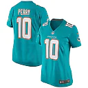Zennovawear Women's Miami Dolphins Malcolm Perry Aqua Game Jersey