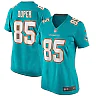 Zennovawear Women's Miami Dolphins Mark Duper Aqua Game Retired Player Jersey