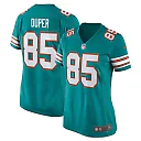 Zennovawear Women's Miami Dolphins Mark Duper Aqua Retired Player Jersey