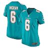 Zennovawear Women's Miami Dolphins Melvin Ingram Aqua Home Game Player Jersey