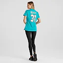 Zennovawear Women's Miami Dolphins Raheem Mostert Aqua Game Jersey