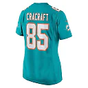 Zennovawear Women's Miami Dolphins River Cracraft Aqua Game Player Jersey