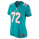 Zennovawear Women's Miami Dolphins Terron Armstead Aqua Game Jersey
