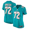 Zennovawear Women's Miami Dolphins Terron Armstead Aqua Game Jersey