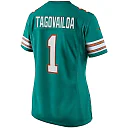 Zennovawear Women's Miami Dolphins Tua Tagovailoa Aqua Alternate Game Jersey