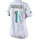 Zennovawear Women's Miami Dolphins Tua Tagovailoa White Game Jersey