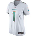 Zennovawear Women's Miami Dolphins Tua Tagovailoa White Game Jersey