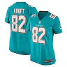 Zennovawear Women's Miami Dolphins Tyler Kroft Aqua Team Game Jersey