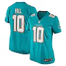 Zennovawear Women's Miami Dolphins Tyreek Hill Aqua Player Jersey