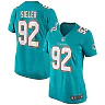 Zennovawear Women's Miami Dolphins Zach Sieler Aqua Game Jersey
