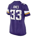Zennovawear Women's Minnesota Vikings Aaron Jones Purple Game Jersey