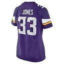 Zennovawear Women's Minnesota Vikings Aaron Jones Purple Game Player Jersey
