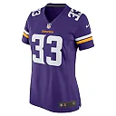 Zennovawear Women's Minnesota Vikings Aaron Jones Purple Game Player Jersey