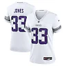 Zennovawear Women's Minnesota Vikings Aaron Jones White Alternate Game Player Jersey