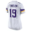 Zennovawear Women's Minnesota Vikings Adam Thielen White Game Jersey