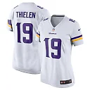 Zennovawear Women's Minnesota Vikings Adam Thielen White Game Jersey