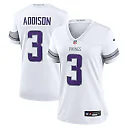 Zennovawear Women's Minnesota Vikings Addison White Alternate Game Player Jersey