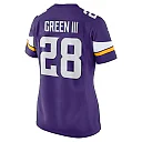 Zennovawear Women's Minnesota Vikings A.J. Green III Purple Team Game Jersey