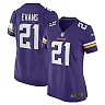 Zennovawear Women's Minnesota Vikings Akayleb Evans Purple Game Player Jersey