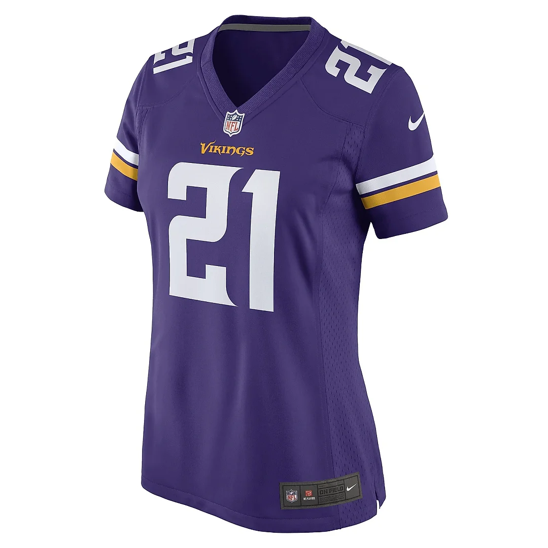 Zennovawear Women's Minnesota Vikings Akayleb Evans Purple Game Player Jersey