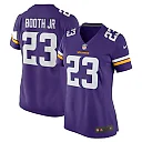 Zennovawear Women's Minnesota Vikings Andrew Booth Jr. Purple Player Game Jersey
