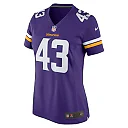 Zennovawear Women's Minnesota Vikings Andrew Van Ginkel Purple Team Game Jersey