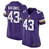 Zennovawear Women's Minnesota Vikings Andrew Van Ginkel Purple Team Game Jersey